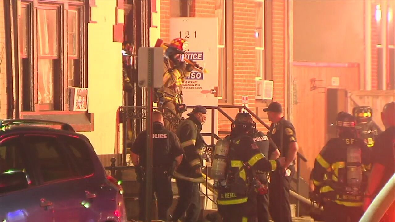 Fire in Reading